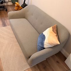 Jysk 2.5 sofa for sale (EGEDAL 2.5-seater light grey fabric)