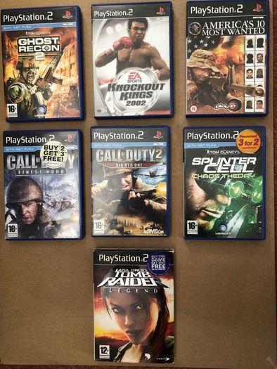 PS2 Games - 7 Games