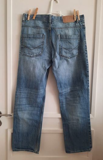 Maine Debenhams cotton denim jeans 32 waist and 28 leg unisex in very good condition see last two photos for exact measurements FREE STANDARD POSTAGE INCLUDED