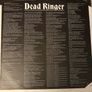 Meat Loaf Dead Ringer Original 1981 Irish Vinyl LP with Lyric Insert EPC 83645 Image 4