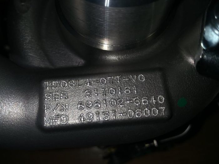 100bhp/101bhp 1.7CDTi Opel Astra H / Corsa C / Meriva / Combo --- BRAND NEW High Quality Turbocharger