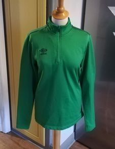 Umbro Green Long Sleeve mens sports top