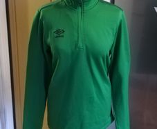 Umbro Green Long Sleeve mens sports top