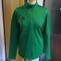 Umbro Green Long Sleeve mens sports top