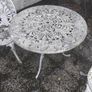 vintage patio table and 2 chairs Image 3