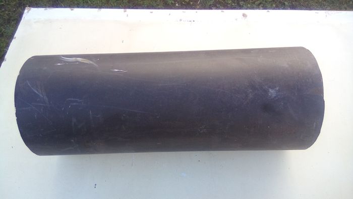 Flue steal pipe stove 8'' 470mm long