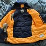 mens parka like new navy and blue medium on3n3ss Image 2
