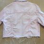 ZARA pink denim jacket Age 9 Image 4