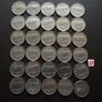 30 Irish 5 pence coins (1993-2000) Image 6