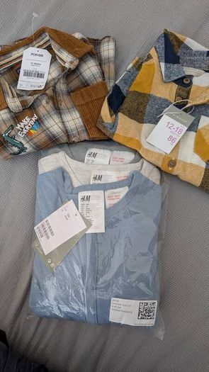 BNWT Boys Clothing Bundle (Next, H&M, Primark) - Mixed Sizes (12-18m & 3-4Y)
