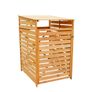 Wheelie Bin Storage  1 Bay Natural Image 3