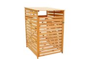 Wheelie Bin Storage  1 Bay Natural