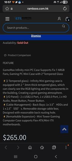 pc case and 3x fan