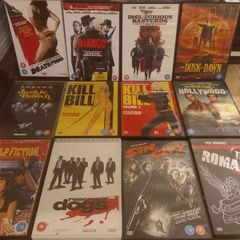 Quentin Tarantino Dvd Collection Bundle Pulp Fiction Kill Bill Jackie Brown Etc
