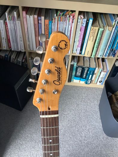 Nick Oswald Handmade Tele. (John Frusciante) Reliced by Oswald