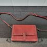 Small leather crossbody bag Image 5