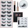 Magnetic Eyelashes with Magnetic Eyeliner and Tweezer - 3 Pair Set - Long Lashes - Size 6D-08 Image 5