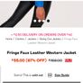 Nasty Gal faux leather jacket Image 4