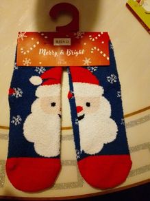 Baby Christmas socks