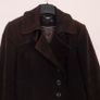 Next Dark Chocolate Brown Tailored Button Long Coat Jacket 10UK/38EU Image 7