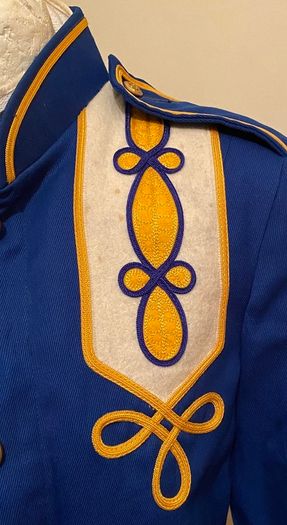 Vintage irish/American band jacket,  possibly militaria