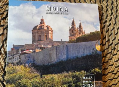 2025 Malta Euro Coin Set .9 coins. 5.88 Euro. BU