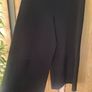 COS black extra wide leg trousers Image 2