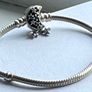 Pandora Moments Sparkling Moon clasp snake Image 3