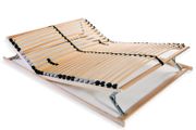 Slatted Bed Base with 28 Slats 7 Zones 140x200 cm