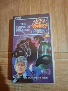 Doctor Who VHS The Curse of Peladon in very good condition