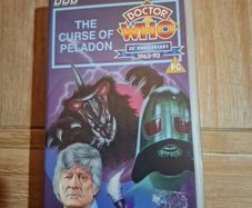 Doctor Who VHS The Curse of Peladon in very good condition