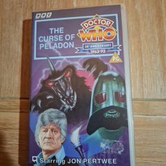 Doctor Who VHS The Curse of Peladon in very good condition