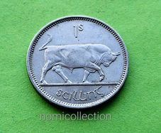 Ireland 1954 year Shilling.