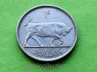 Ireland 1954 year Shilling.