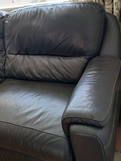 Leather sofas