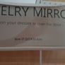 New Metal Jewellery Organiser Mirror Image 5