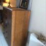 Beautiful Art Deco Oak Compactum "Gentleman's Chest "Wardrobe (Original Vintage Compartments & 4 castors ) Image 3