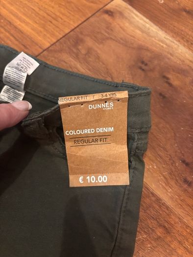 BNWT Green Denim Trousers