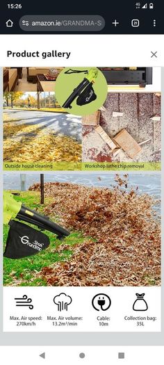 3 in 1 blower, vacuum, mulcher leaf blower