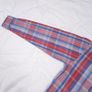 L.L. Bean Red Blue Pink Plaid Check Flannel Shirt Regular Fit Size M Image 5