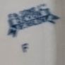 F & Sons Burslem Blue & White Gravy Boat Image 6