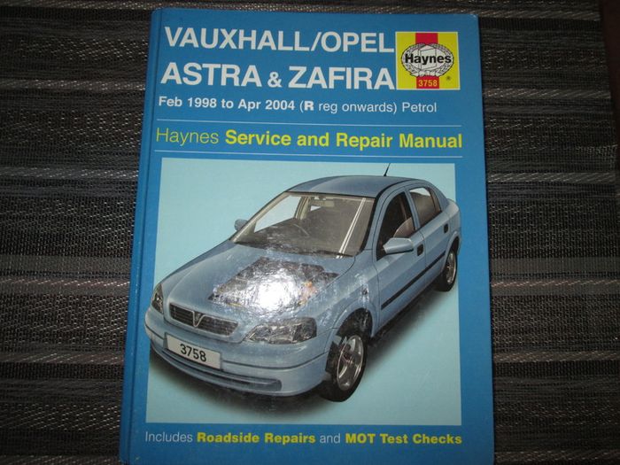 Opel / Vauxhall / Astra & Zafira Haynes Manual