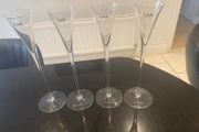 Reduced LSA international set of four handmade glasses