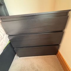 Bedside Lockers - Black