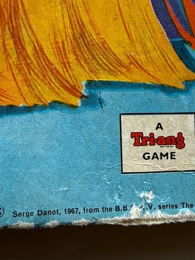 Vintage 1967 Tri-ang Magic Roundabout Game Boxed