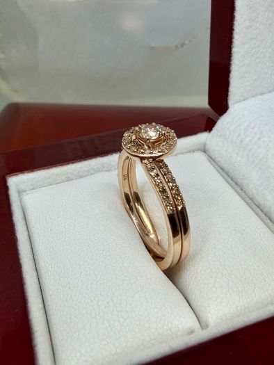 Diamond Interlocking Ring