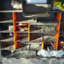 double sided organiser full ,,,,garage clearance Image 4