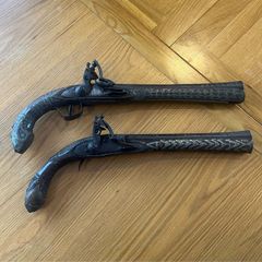 Antique Pair of Flintlocks