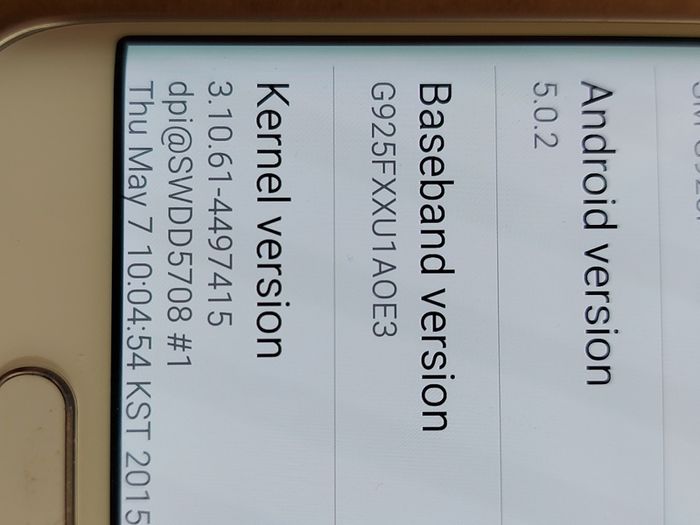 Samsung Galaxy S6 Edge, Model SN-G925F, 64GB, in excellent cosmetic condition