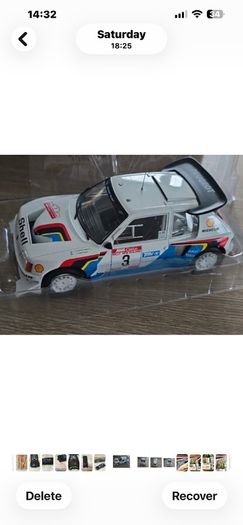 Ixo Peugeot 205t 16 1/18